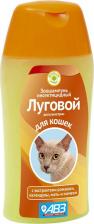 Средство для ухода за животными Агроветзащита Шампунь "ЛУГОВОЙ" инсектицидный для кошек с экстрактами лекарственных трав 180 мл