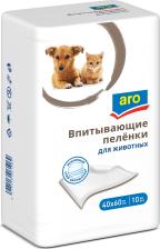 Средство для ухода за животными ARO Пеленки для животных 40х60см 10шт