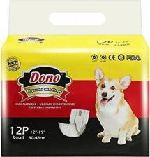 Средство для ухода за животными Dono Пояса для кобелей Male Pet Diaper с индикацией наполнения, одноразовые,размер S,12-19 кг, 12шт
