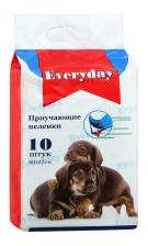 Средство для ухода за животными Everyday Пеленки для домашних животных гелевые, 60х45 см