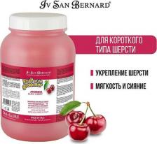 Средство для ухода за животными Iv San Bernard Шампунь Fruit of the Grommer Black Cherry Shampoo for Short Coat с протеинами шелка для короткой шерсти животных 3.25 л