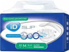 Подгузники/впитывающие трусы Ontex iD Slip / АйДи Слип - подгузники для взрослых, M, 30 шт