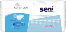 Подгузники/впитывающие трусы Seni Подгузники для взрослых Super Air размер M 30 шт. 75-110 см