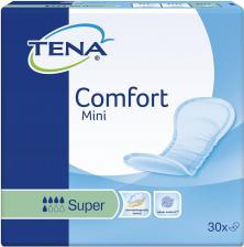 Прокладки TENA Урологические прокладки для женщин, 30 шт. Comfort Mini Super