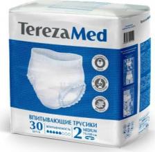 Подгузники/впитывающие трусы Terezamed Средства для гигиены Подгузники-трусики для взрослых впитывающие Medium (№2) 30