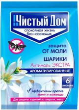 Инсектицид Чистый Дом Средство "Антимоль экстра", от моли, 40 г