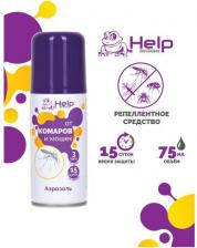 Средство против насекомых Help Аэрозоль против комаров и мошек, 75 мл