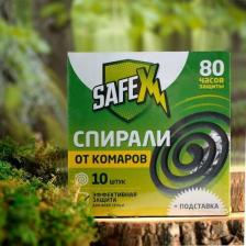 Отпугиватель Safex Спирали антимоскитные, 10 шт