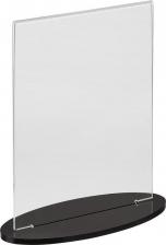 Стеллаж, подставка для печатной продукции Attache Подставка настольная для рекламных материалов А5 двусторонняя вертикальная