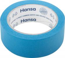 Строительная сетка Hansa Фасадная малярная лента синяя, 38 мм 25 м 703038