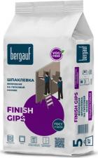 Строительная шпатлевка Bergauf Шпаклевка гипсовая Finish Gips, 5кг