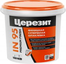 Строительная шпатлевка Ceresit Шпатлевка финишная IN 95 полимерная 18 кг