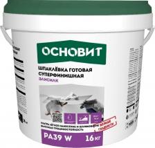Строительная шпатлевка Основит Готовая суперфинишная шпаклевка ЭЛИСИЛК РА39 W 4620013126748