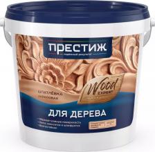 Строительная шпатлевка Престиж Шпатлевка, акриловая, по дереву, для внутренних и наружных работ, тик, 1 кг