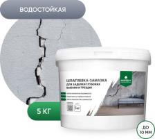 Строительная шпатлевка Prosept Шпатлевка-замазка для заделки глубоких выбоин и трещин Plastix 5 кг