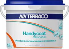 Строительная шпатлевка Terraco Шпатлевка финишная Handycoat Washable 15 кг