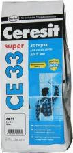 Строительная затирка Ceresit СЕ 33 затирка противогрибковая №46 карамель / CE-33 Comfort затирка цементная для швов противогрибковая №46 карамель