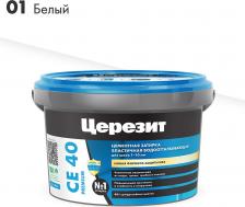 Строительная затирка Ceresit Затирка Aquastatic CE №01