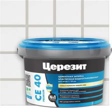 Строительная затирка Ceresit Затирка для плитки CE 40 черный 20, 2 кг