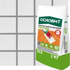 Строительная затирка Основит Затирка цементная XC5 цвет серебро 1 кг 4680188121580