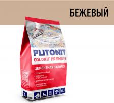 Строительная затирка Plitonit Затирка цементная Colorit бежевая 2 кг