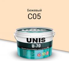 Строительная затирка Unis Затирка u-70 бежевый с05 2 кг