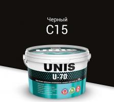 Строительная затирка Unis Затирка u-70 черный с15 2 кг