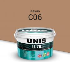 Строительная затирка Unis Затирка u-70 какао с06 2 кг