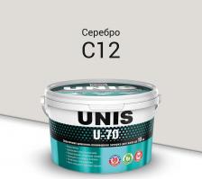 Строительная затирка Unis Затирка u-70 серебро с12 2 кг