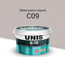 Строительная затирка Unis Затирка u-70 жемчужно – серый с09 2 кг