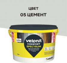 Строительная затирка Vetonit Затирка цементная Comfort Spectrum 05 цемент 2 кг