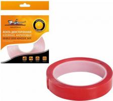 Строительный скотч Airline Скотч Двухсторонний 20 Мм*3м (Прозрачный) (Акриловый) арт. ADS-A-06