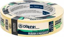 Строительный скотч Blue Dolphin Многофункциональная малярная лента желтая Masking Tape, 30мм х 50м, 3 шт