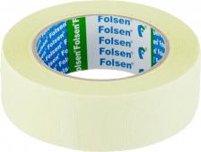 Строительный скотч Folsen Лента малярная для изогнутых линий 38 мм 25 м