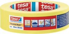 Строительный скотч TESA Лента малярная для четкого края желтая 30 мм 50 м