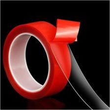 Строительный скотч Torso Клейкая лента, прозрачная, двусторонняя, акриловая, 30 мм х 5 м