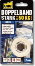 Строительный скотч UHU Двусторонняя клеящая лента, 1,5 м