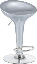 Стул/табурет Dobrin Стул барный DOBRIN BOMBA, LM-1004, серебряный металлик (1514095147)