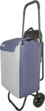 Сумка-тележка Исток Сумка-тележка "Попутчица", 36*27*95 см, объем 45 л, груз 35кг, серый/синий, СТП11