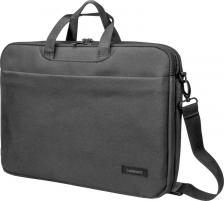 Сумка/портфель Continent Сумка для ноутбука 15.6" CC-108 GY, серый, Универсальный