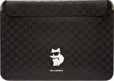 Сумка/портфель Karl Lagerfeld для ноутбуков 13"/14" чехол Saffiano Sleeve Monogram NFT Choupette Black
