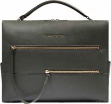 Сумка/портфель Piquadro Сумка Деловая женская Patricia CA6774W140/VE с отделением для ноутбука 14" зеленая натур.кожа