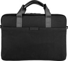 Сумка/портфель Uniq Сумка для ноутбука унисекс Stockholm Nylon Messenger bag 16" черная