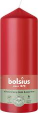 Свеча/подсвечник Bolsius Свеча столбик нежный красный 15х5,8 см