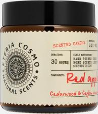 Свеча/подсвечник Eteria Cosmo Свеча ароматическая Ароматическая свеча в банке Яблочный пирог корица и кедр 88