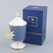 Свеча/подсвечник Императорский фарфоровый завод Свеча ароматическая Индиго 2, Сладкий табак 360 мл