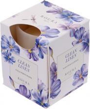 Свеча/подсвечник Roura Свеча ароматическая CLEAN LINEN, 7 см