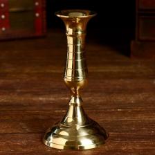 Свеча/подсвечник Сима-Ленд Подсвечник"Нико" латунь, 8х8х16 см 5089046