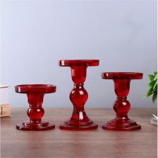 Свеча/подсвечник Сима-Ленд Подсвечник стекло"Креманка" прозрачный набор 3 шт h- 8,5, 11,4, 14х8,5х8,5 см 4543424