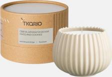 Свеча/подсвечник Tkano Свеча ароматическая Hugs and Cookies Edge бежевый 30 ч TK23-ARO0023